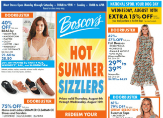 Boscov’s Weekly Ad Aug 04 – Aug 10, 2022