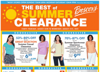 Boscov’s Weekly Ad Aug 25 – Aug 31, 2022