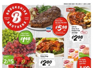 Brookshire Brothers Weekly Ad Aug 03 – Aug 09, 2022