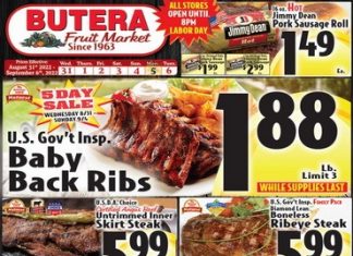 Butera Weekly Ad Aug 31 – Sep 06, 2022