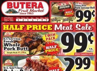 Butera Weekly Ad Aug 03 – Aug 09, 2022