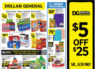 Dollar General Weekly Ad Aug 14 – Aug 20, 2022