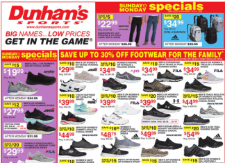 Dunham’s Sports Weekly Ad Aug 13 – Aug 18, 2022