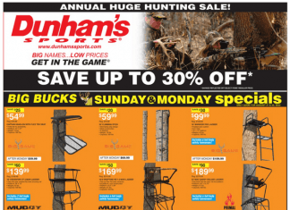 Dunham’s Sports Weekly Ad Aug 20 – Aug 25, 2022