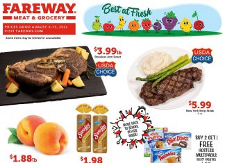 Fareway Weekly Ad Aug 08 – Aug 13, 2022
