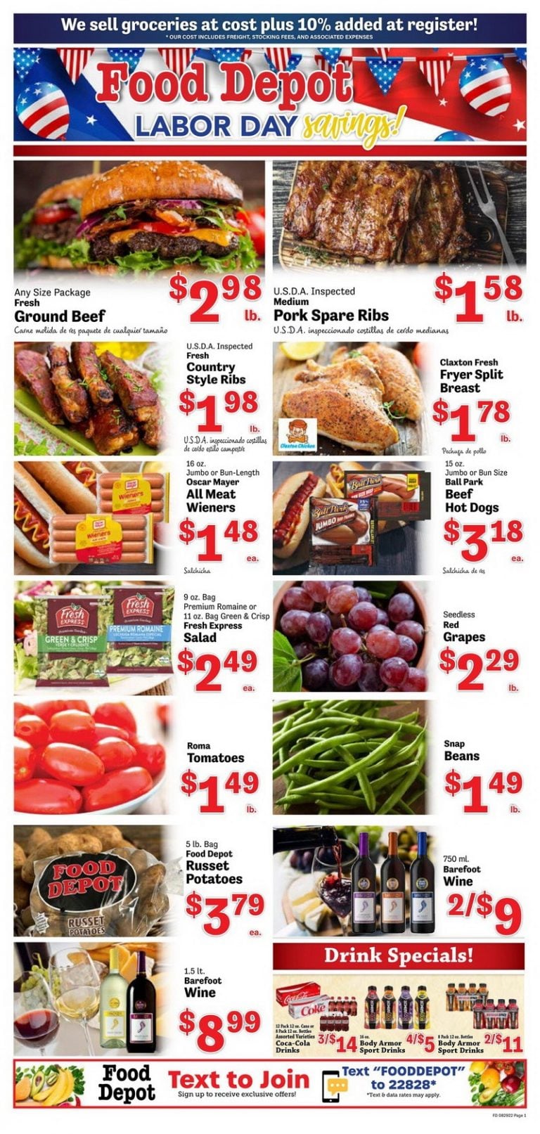 Food Depot Weekly Ad Aug 29 Sep 04, 2022