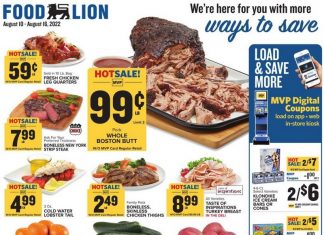 Food Lion Weekly Ad Aug 10 – Aug 16, 2022