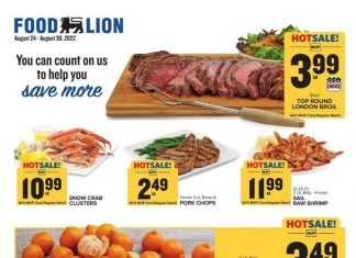 Food Lion Weekly Ad Aug 24 – Aug 30, 2022
