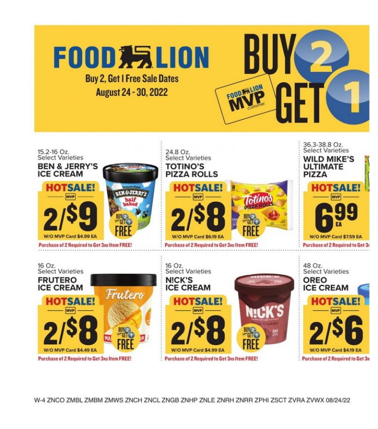 Food Lion Weekly Ad Aug 24 Aug 30, 2022