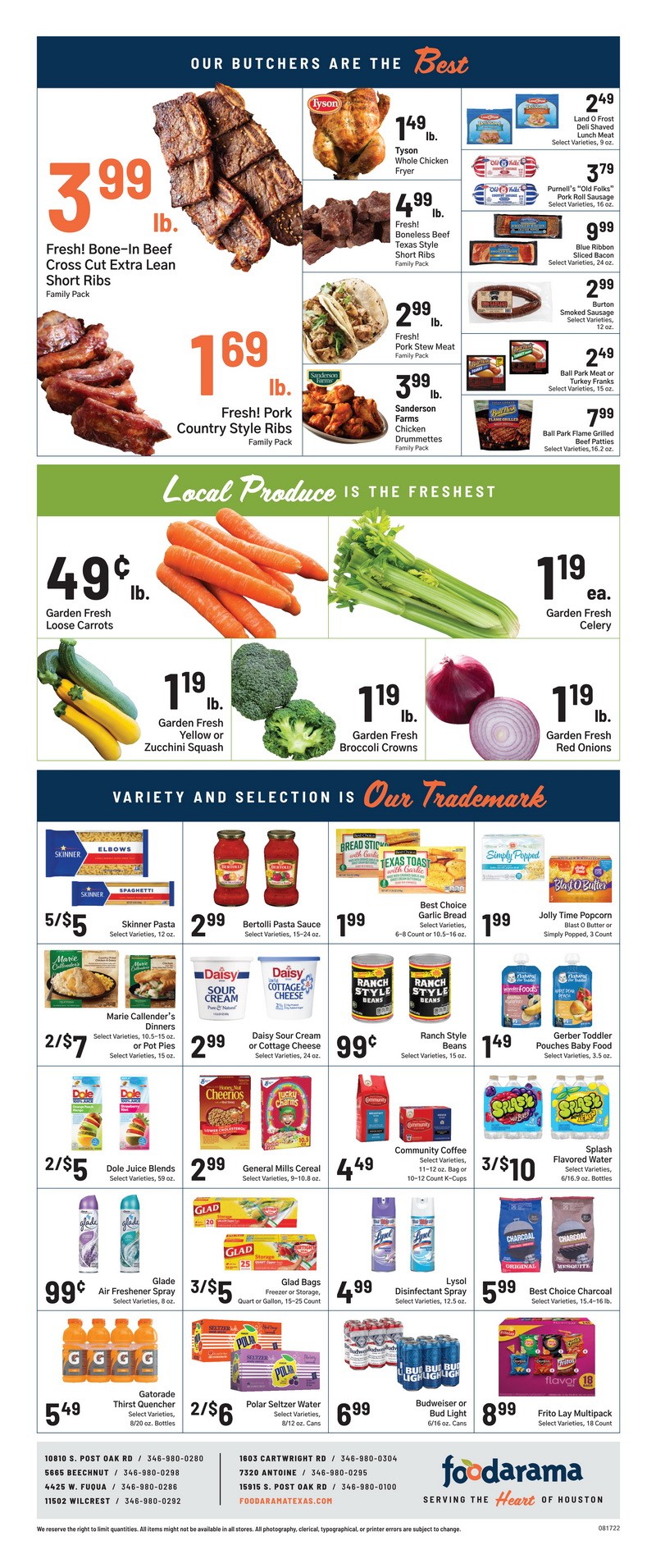 Foodarama Weekly Ad Aug 17 Aug 23, 2022