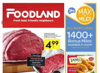 Foodland(Canada) Weekly Ad Aug 11 – Aug 17, 2022