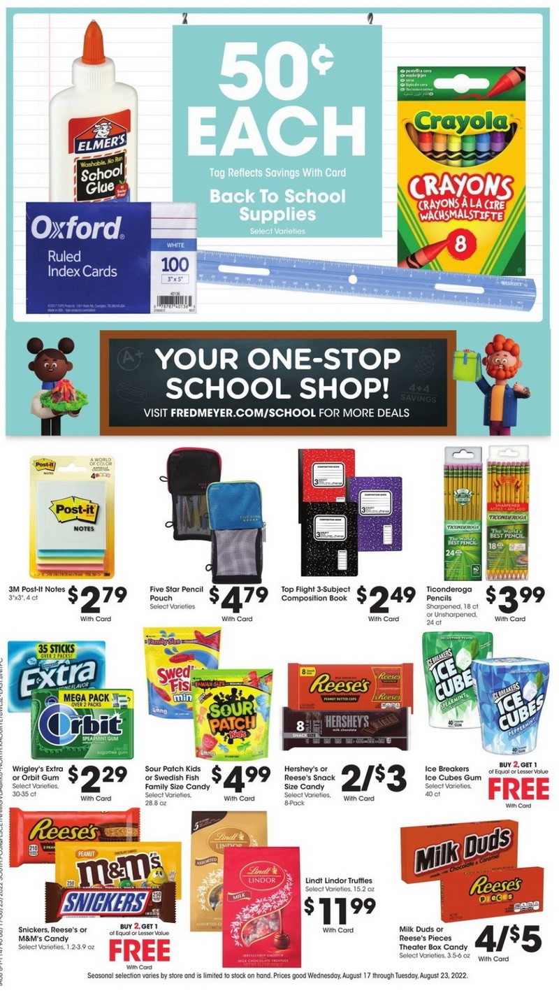 Fred Meyer Weekly Ad Aug 17 Aug 23, 2022