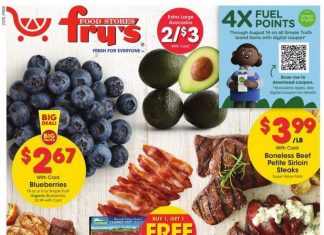 Fry’s Food Weekly Ad Aug 10 – Aug 16, 2022
