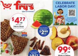 Fry’s Food Weekly Ad Aug 31 – Sep 06, 2022