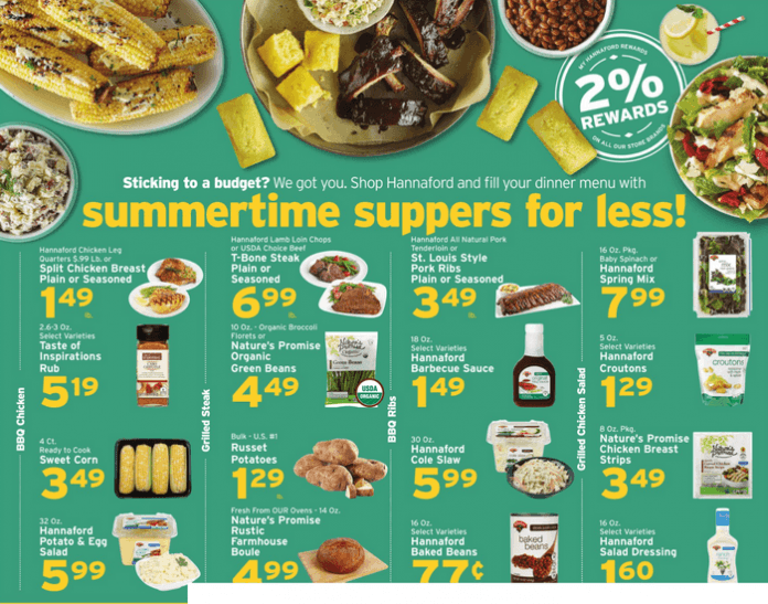 Hannaford Weekly Ad Aug 07 Aug 13, 2022