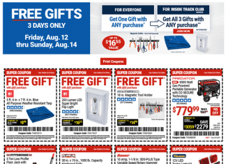 Harbor Freight Coupon Ad Aug 12 – Aug 14, 2022