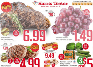 Harris Teeter Weekly Ad Aug 03 – Aug 09, 2022