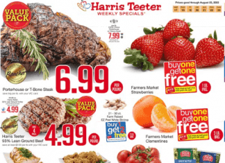 Harris Teeter Weekly Ad Aug 17 – Aug 23, 2022