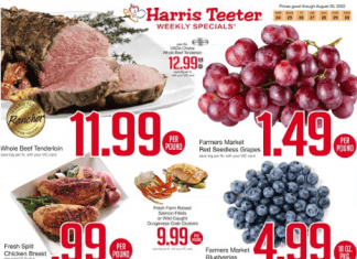 Harris Teeter Weekly Ad Aug 24 – Aug 30, 2022