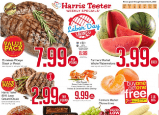 Harris Teeter Weekly Ad Aug 31 – Sep 06, 2022