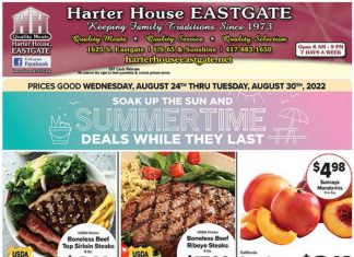 Harter House Weekly Ad Aug 24 – Aug 30, 2022