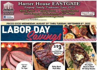 Harter House Weekly Ad Aug 31 – Sep 06, 2022
