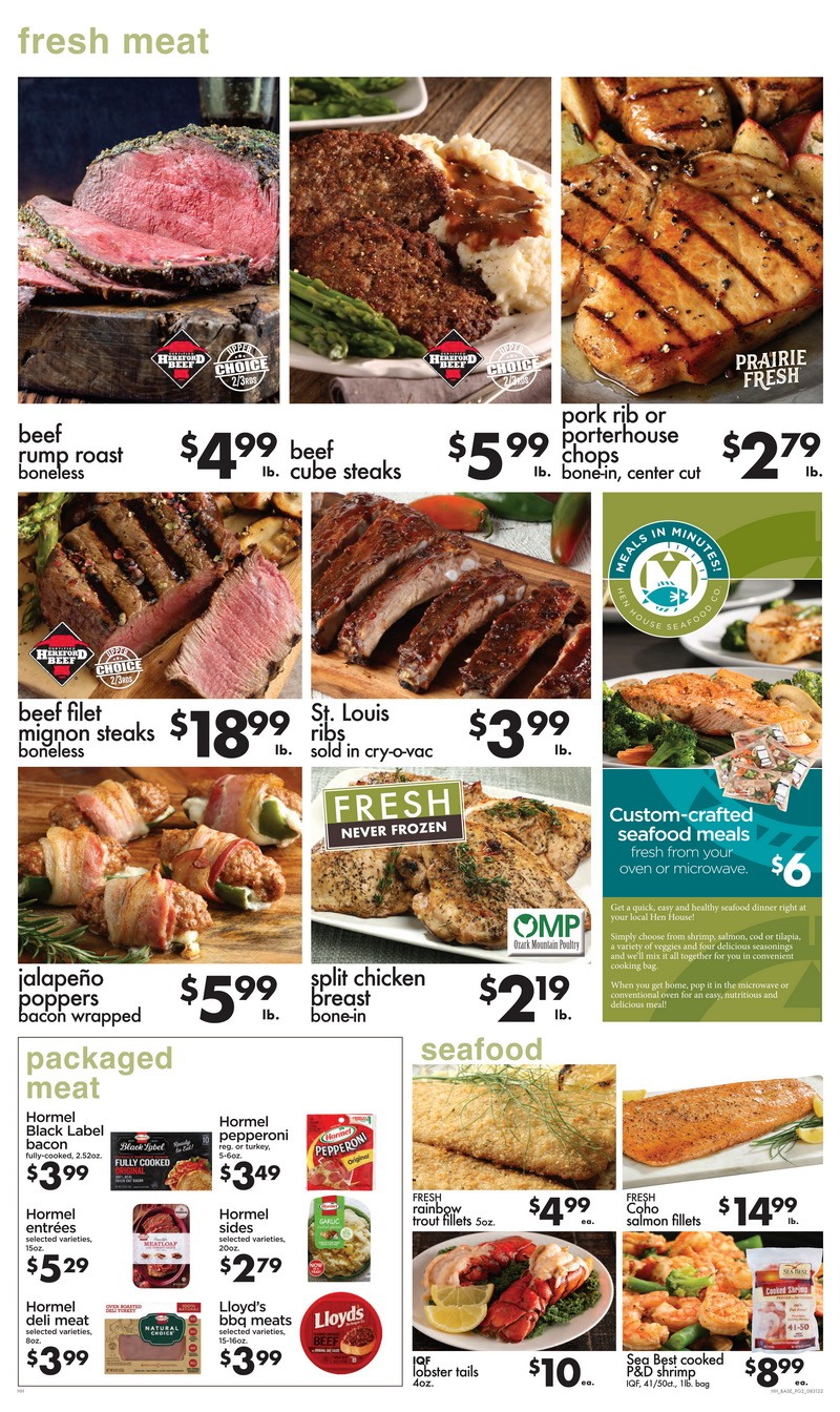 Hen House Weekly Ad Aug 31 Sep 06, 2022