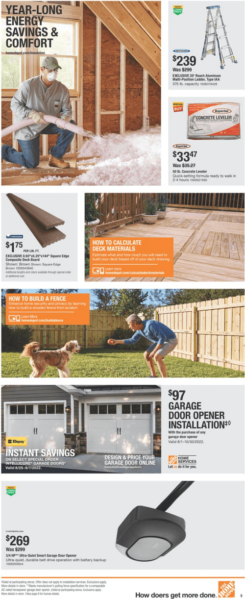 Home Depot Labor Day Sale Aug 25 Sep 07, 2022