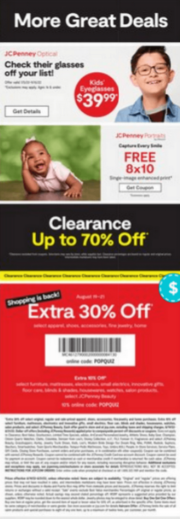 JCPenney ThreeDay Weekend Sale Aug 19 Aug 21, 2022