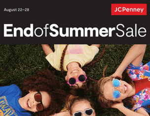 JCPenney End of Summer Ad Aug 22 – Aug 28, 2022