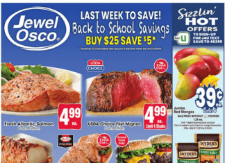 Jewel Osco Weekly Ad Aug 17 – Aug 23, 2022