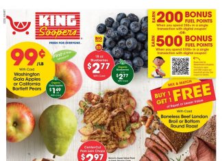 King Soopers Weekly Ad Aug 24 – Aug 30, 2022