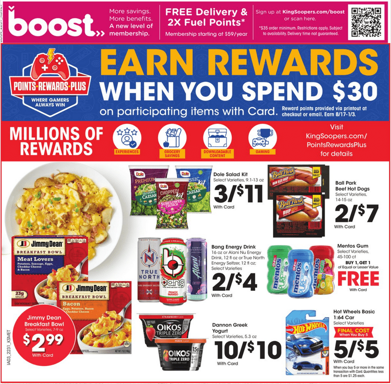 King Soopers Weekly Ad Aug 31 Sep 06, 2022
