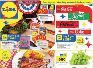 Lidl Weekly Ad Aug 31– Sep 06, 2022