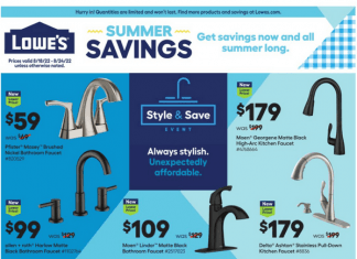 Lowe’s Weekly Ad Aug 18 – Aug 24, 2022