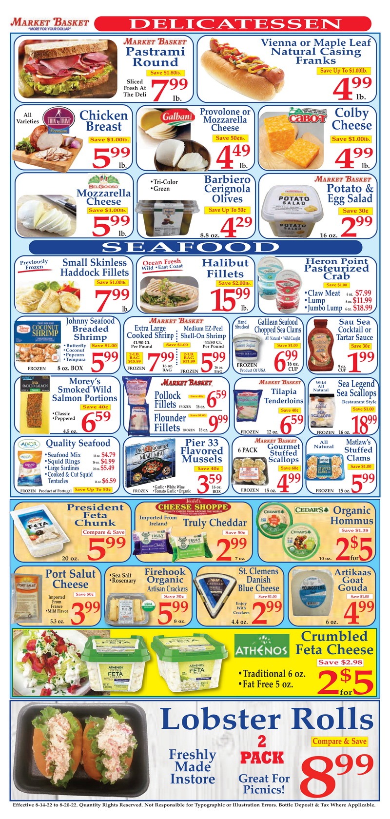 Market Basket Weekly Ad Aug 14 Aug 20, 2022