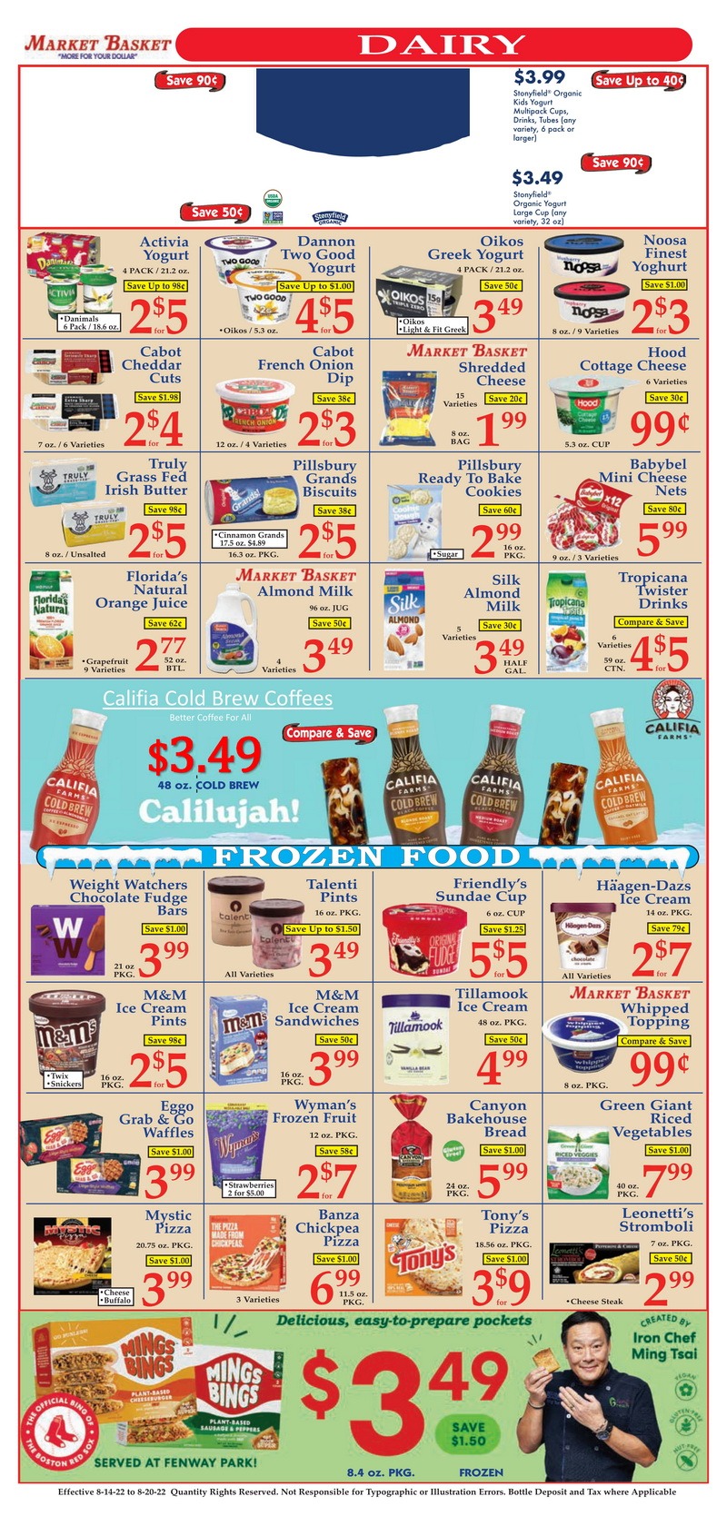 Market Basket Weekly Ad Aug 14 Aug 20, 2022