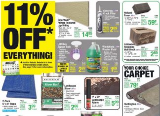 Menards Weekly Ad Aug 11 – Aug 21, 2022