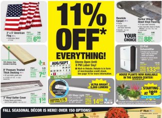 Menards Weekly Ad Aug 25 – Sep 05, 2022