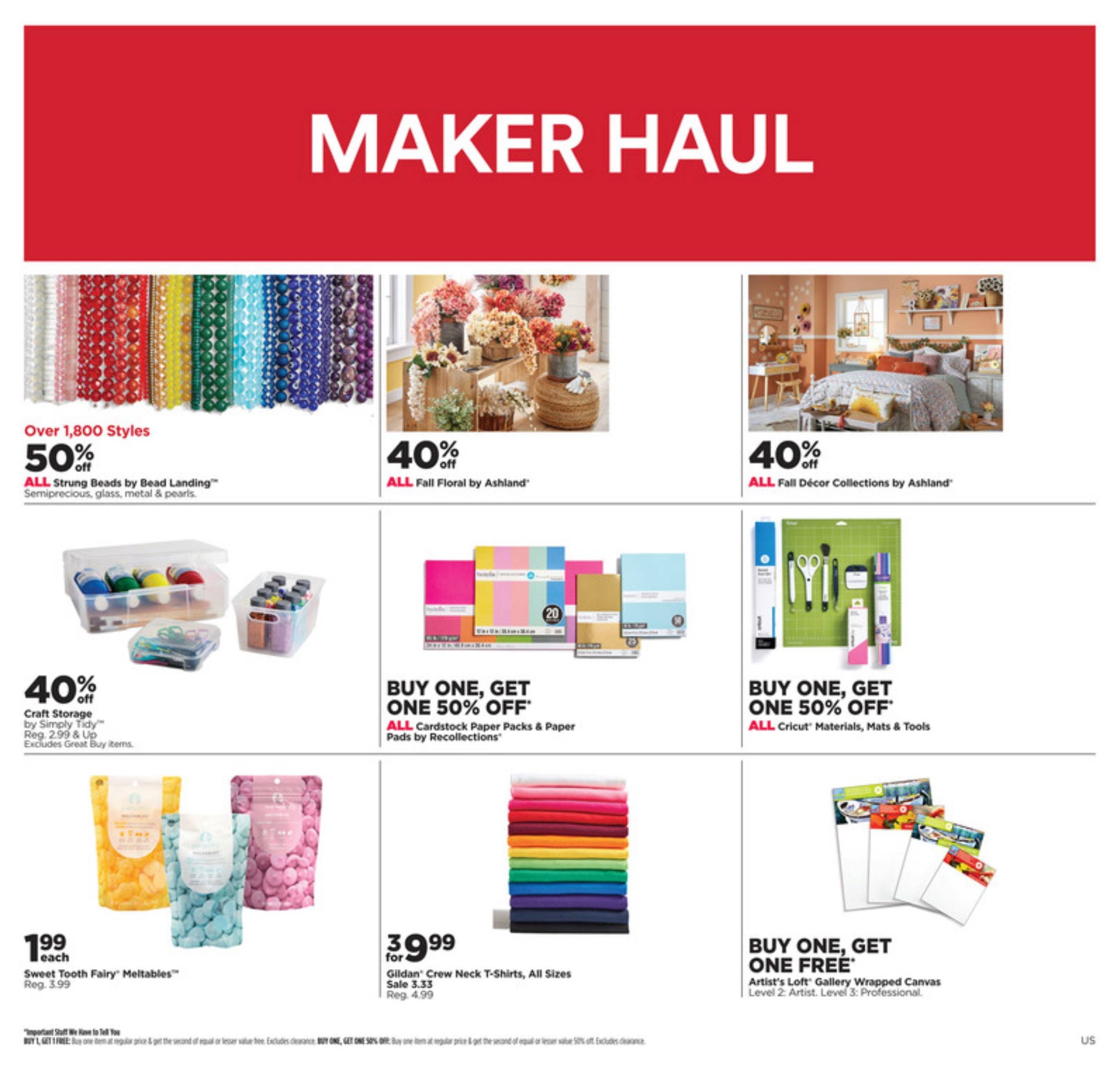 Michaels Weekly Ad Aug 07 Aug 13, 2022