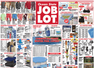 Ocean State Job Lot Weekly Ad Aug 25 – Aug 31, 2022