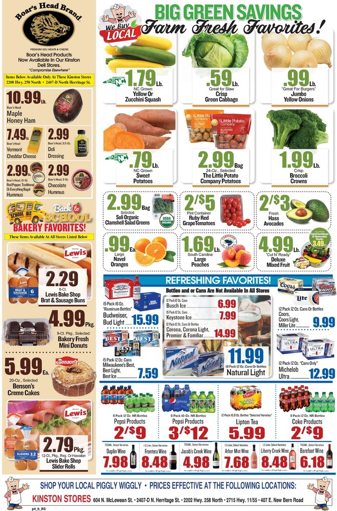 Piggly Wiggly Weekly Ad Aug 24 Aug 30, 2022