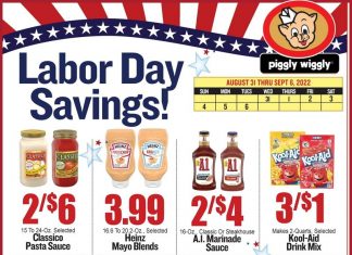 Piggly Wiggly Weekly Ad Aug 31 – Sep 06, 2022