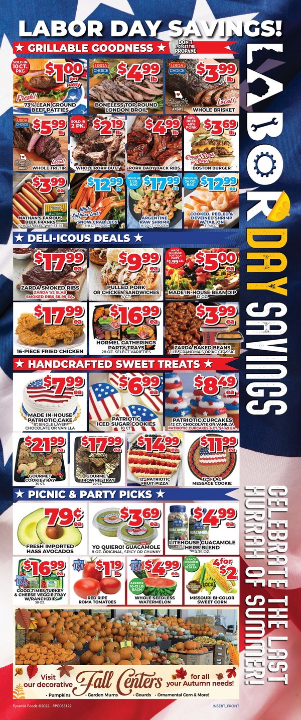 Price Cutter Weekly Ad Aug 31 Sep 06, 2022