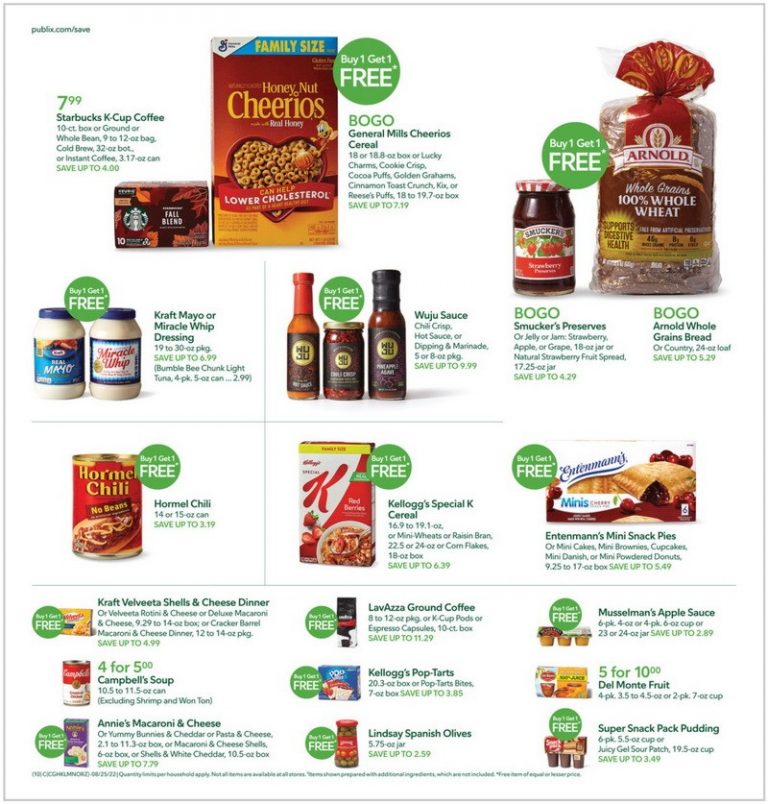 Publix Weekly Ad Aug 24 Aug 30, 2022