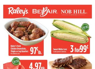 Raley’s Supermarkets Weekly Ad Aug 10 – Aug 16, 2022