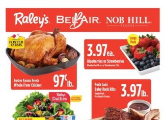 Raley’s Supermarkets Weekly Ad Aug 17 – Aug 23, 2022