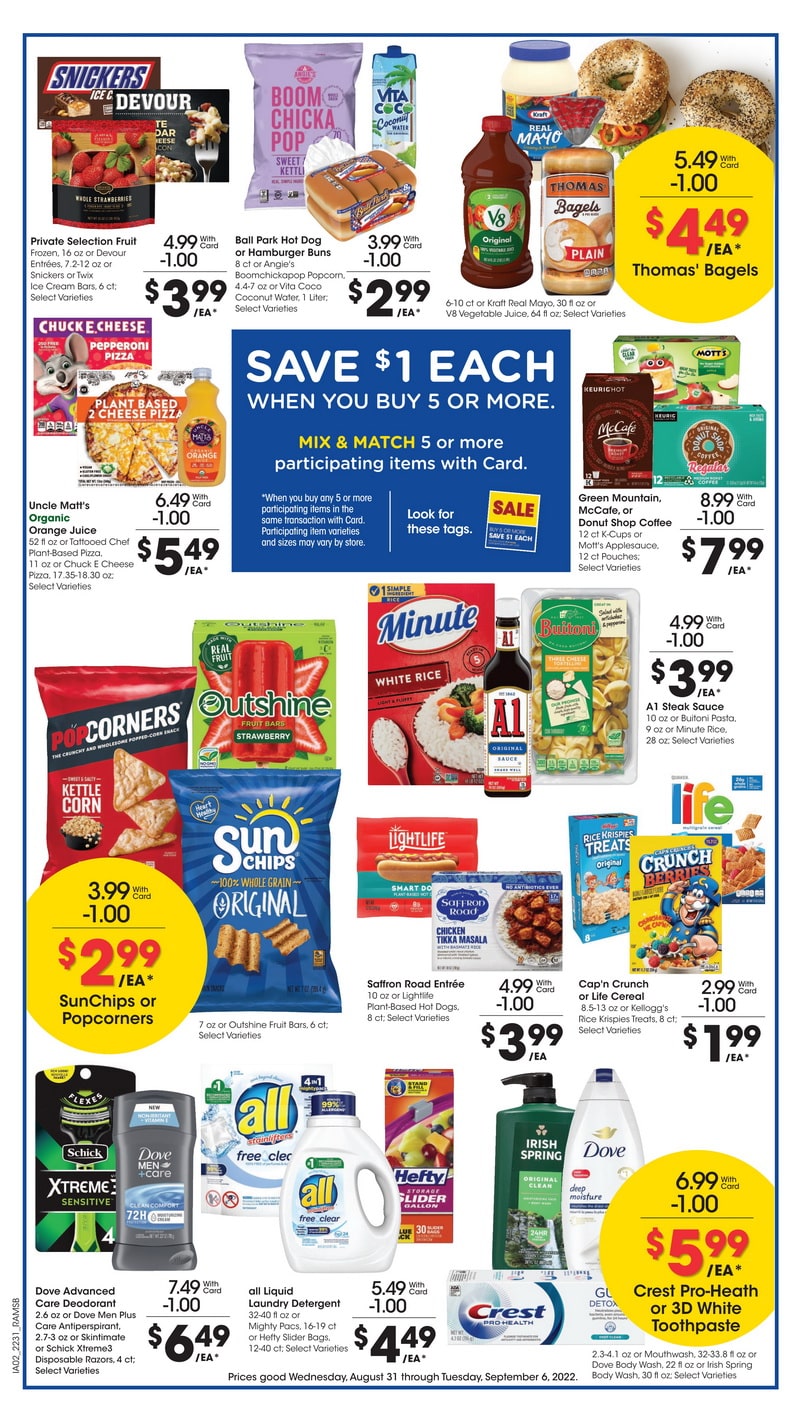 Ralphs Weekly Ad Aug 31 Sep 06, 2022