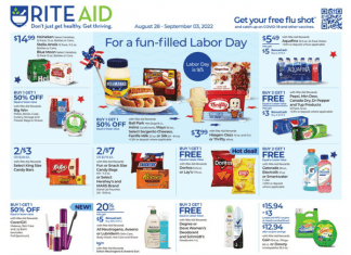 Rite Aid Weekly Ad Aug 28 – Sep 03, 2022