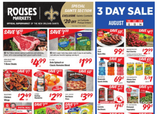Rouses Weekly Ad Aug 10 – Aug 17, 2022